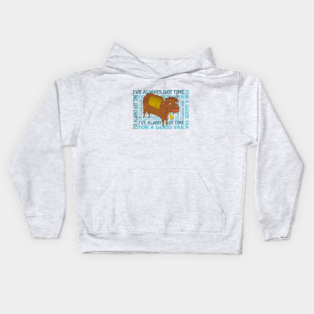 Time for a YAK Kids Hoodie by mailboxdisco